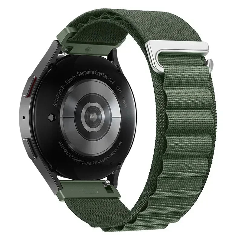 20mm 22mm Alpine Loop Band for PACE 4 3 2/PACE Pro/APEX 4 42mm/2 Pro Nylon Wristband for Suunto Vertical 2/9 Peak Pro/Race Strap
