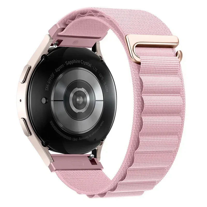 20mm 22mm Alpine Loop Band for PACE 4 3 2/PACE Pro/APEX 4 42mm/2 Pro Nylon Wristband for Suunto Vertical 2/9 Peak Pro/Race Strap