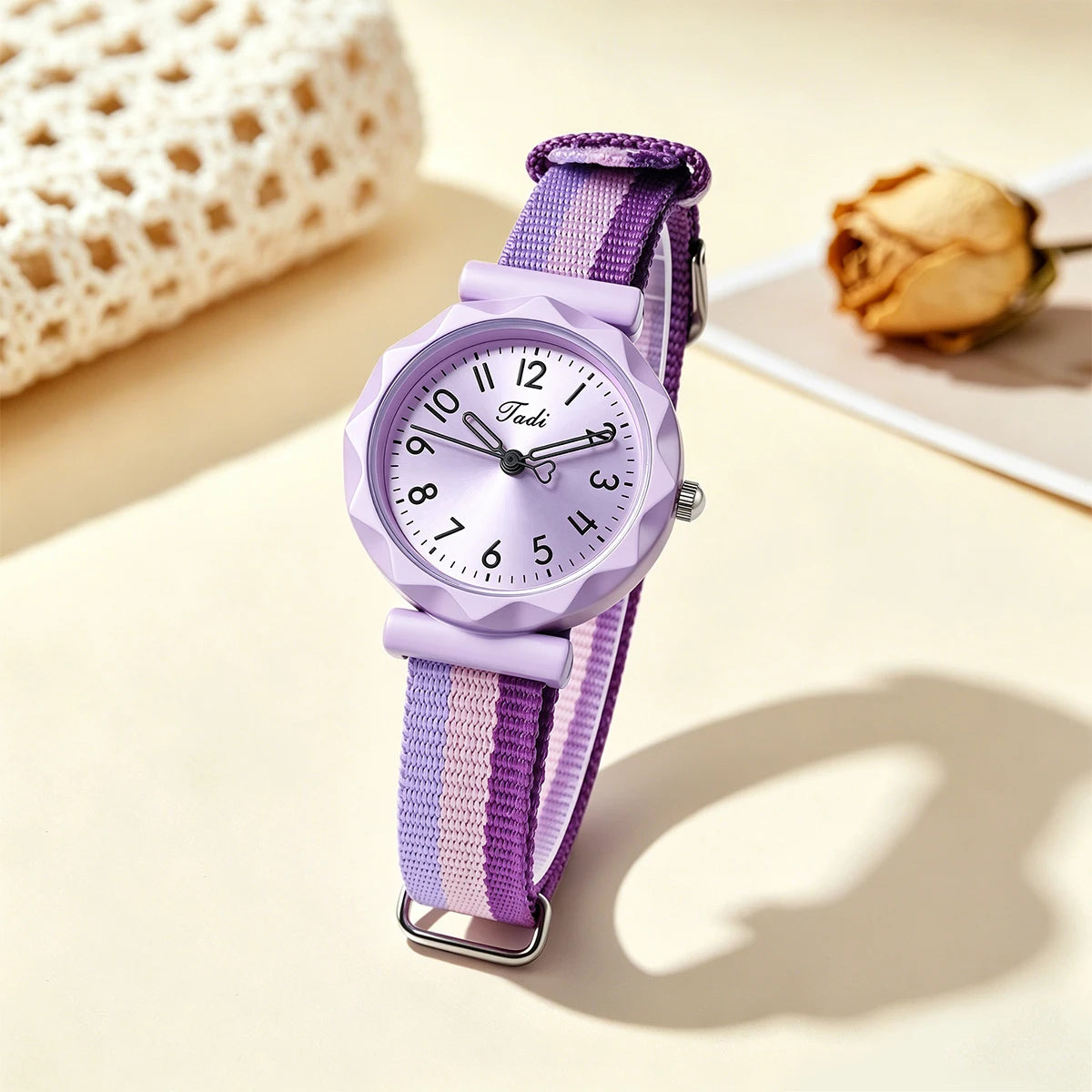 Ladies' Casual Sports Temperament Woven Quartz Watch Women Wristwatch