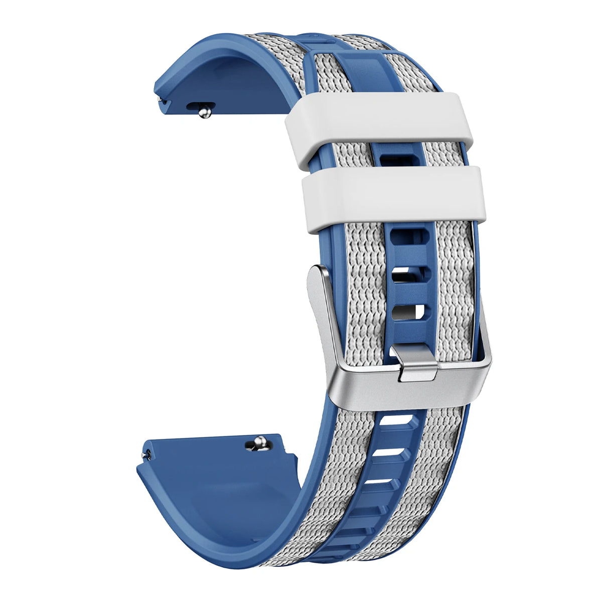 Universal 22mm Silicone Two-color Strap For HUAWEI Watch Ultimate 2/GT 6 Pro Band For WATCH 5 4/GT 5 4 46mm Bracelet Watchband