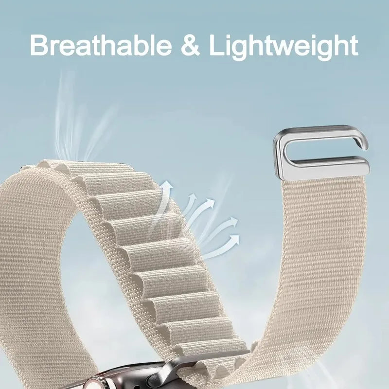 20mm 22mm Alpine Loop Band for PACE 4 3 2/PACE Pro/APEX 4 42mm/2 Pro Nylon Wristband for Suunto Vertical 2/9 Peak Pro/Race Strap