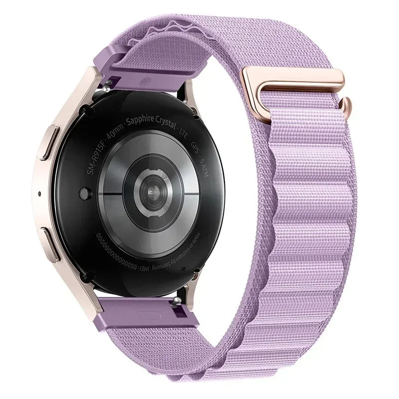 20mm 22mm Alpine Loop Band for PACE 4 3 2/PACE Pro/APEX 4 42mm/2 Pro Nylon Wristband for Suunto Vertical 2/9 Peak Pro/Race Strap