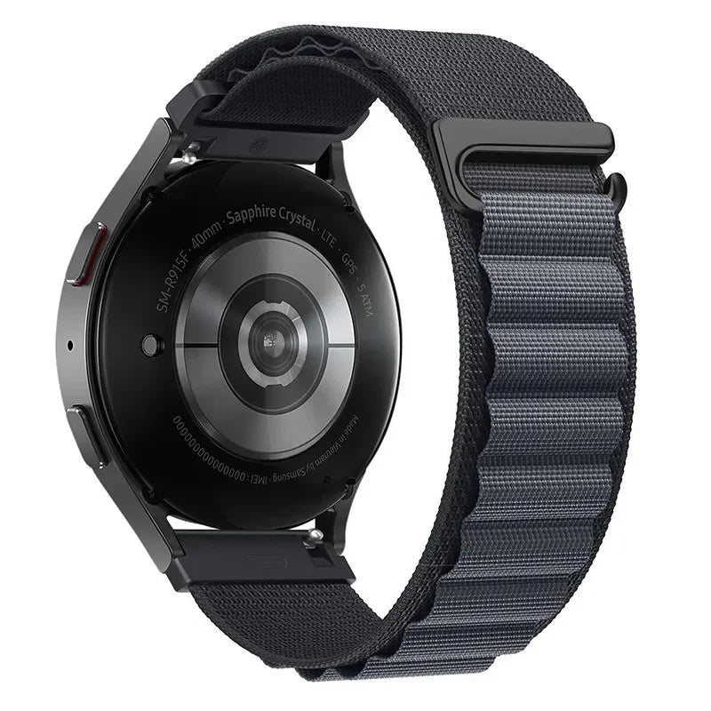 20mm 22mm Alpine Loop Band for PACE 4 3 2/PACE Pro/APEX 4 42mm/2 Pro Nylon Wristband for Suunto Vertical 2/9 Peak Pro/Race Strap