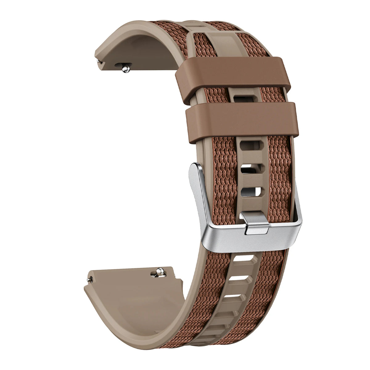 Universal 22mm Silicone Two-color Strap For HUAWEI Watch Ultimate 2/GT 6 Pro Band For WATCH 5 4/GT 5 4 46mm Bracelet Watchband