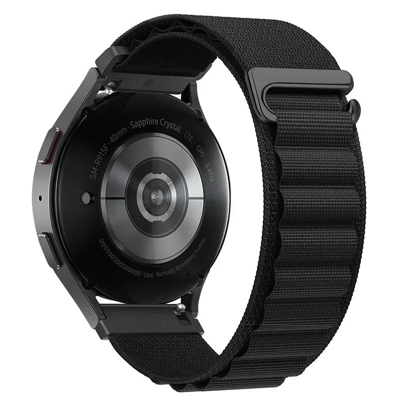 20mm 22mm Alpine Loop Band for PACE 4 3 2/PACE Pro/APEX 4 42mm/2 Pro Nylon Wristband for Suunto Vertical 2/9 Peak Pro/Race Strap