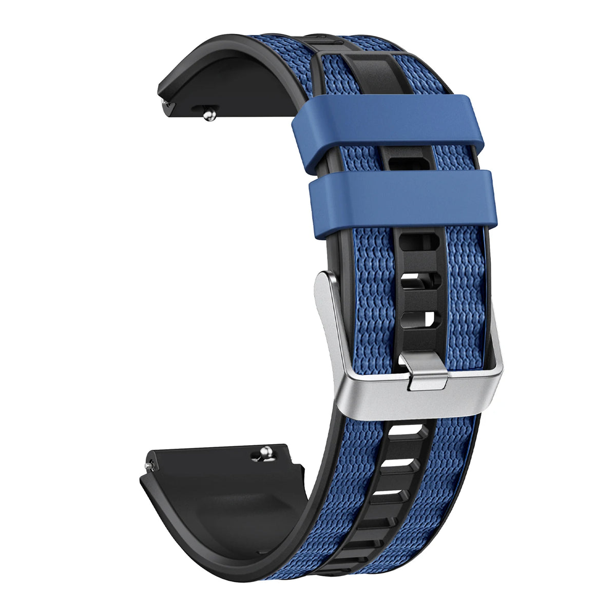 Universal 22mm Silicone Two-color Strap For HUAWEI Watch Ultimate 2/GT 6 Pro Band For WATCH 5 4/GT 5 4 46mm Bracelet Watchband