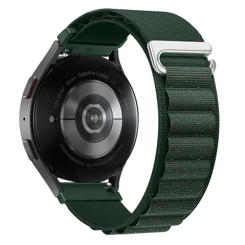 20mm 22mm Alpine Loop Band for PACE 4 3 2/PACE Pro/APEX 4 42mm/2 Pro Nylon Wristband for Suunto Vertical 2/9 Peak Pro/Race Strap
