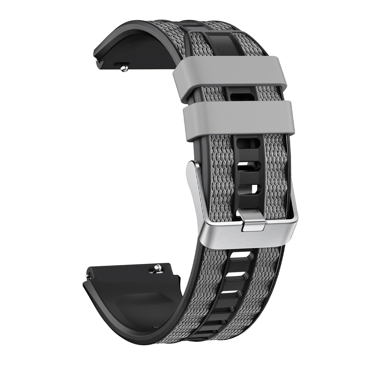 Universal 22mm Silicone Two-color Strap For HUAWEI Watch Ultimate 2/GT 6 Pro Band For WATCH 5 4/GT 5 4 46mm Bracelet Watchband