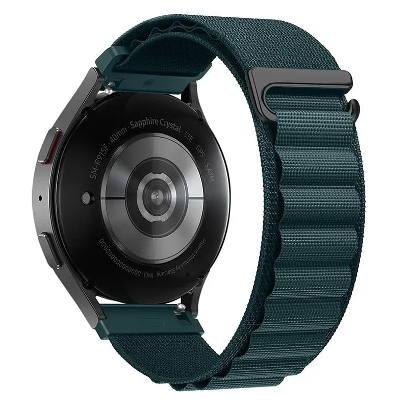 20mm 22mm Alpine Loop Band for PACE 4 3 2/PACE Pro/APEX 4 42mm/2 Pro Nylon Wristband for Suunto Vertical 2/9 Peak Pro/Race Strap