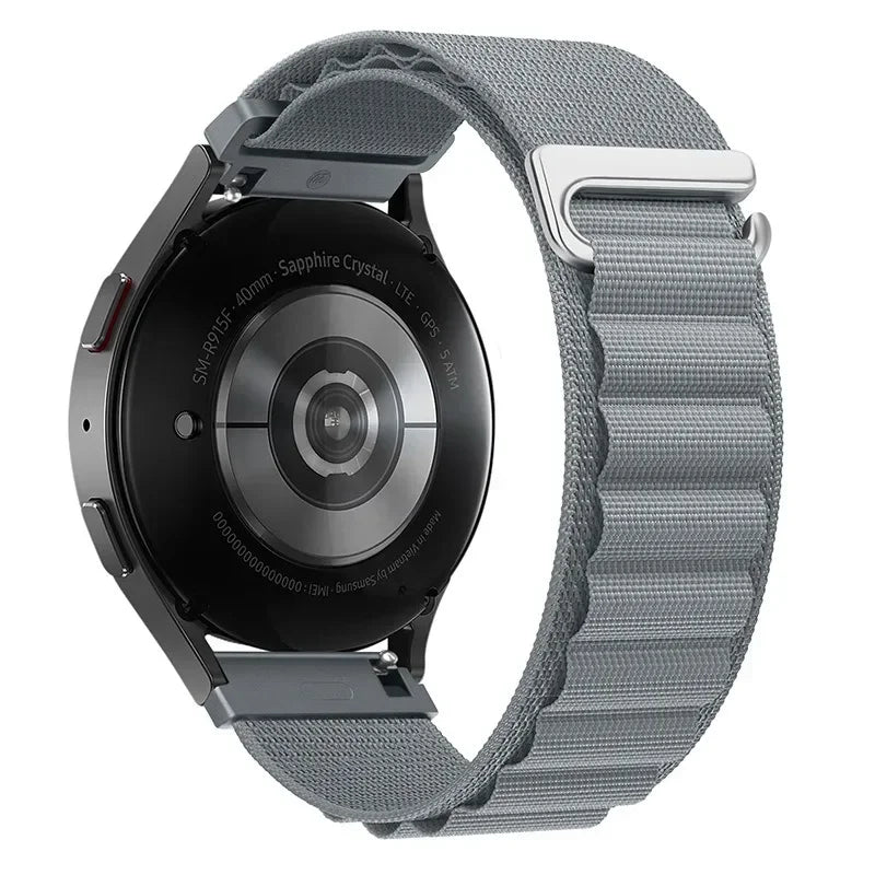 20mm 22mm Alpine Loop Band for PACE 4 3 2/PACE Pro/APEX 4 42mm/2 Pro Nylon Wristband for Suunto Vertical 2/9 Peak Pro/Race Strap