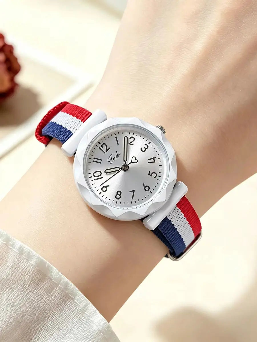 Ladies' Casual Sports Temperament Woven Quartz Watch Women Wristwatch